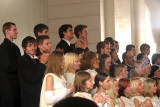 Choir performing in Dome Cathedral