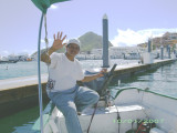 Miguel, our boat driver in Cabo