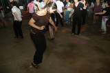 On the dance floor