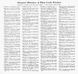 Plum Creek Township Directory