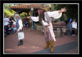 never turn your back on a pirate!
