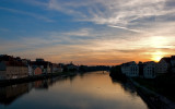 Danube River Sunset