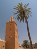 Minarett of the Grande Mosque in Tiznit