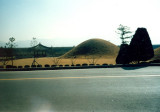 Royal burial site in Gyeongju, N. Gyeongsang Province, Korea