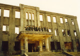 Soldier linguists at Kim Il Sungs former HQ