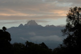 Mountain Lodge view  Mount Kenya