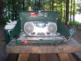 Gas powered stero
