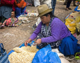 Pisac market.