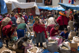 Pisac market.