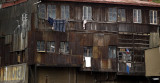 House facade, next to the Ascensor Lecheros.