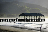 Pier at Hanalei Bay