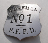 fireman foreman badge