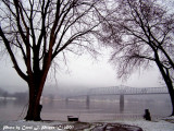 Winter on the Ohio River.