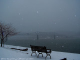 Winter on the Ohio River.