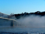 Ohio River at Milton Kentucky (USA)