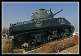 American Sherman tank, Arromanches