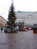 The big Christmas tree opposite to Stockmann