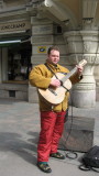 Street musicians come to Helsinki from many countries - in wintertime, too