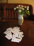 Roses and Playing Cards..