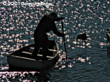 Fisherman on Rockport Shore