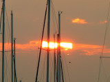 Sunrise at Port Credit Marina