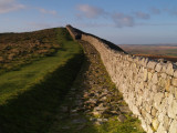 Hadrian's Wall on Winshield Crags.