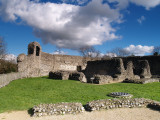 Eynsford Castle,the interior range