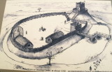 Denham Castle,as it may have looked,when in use.