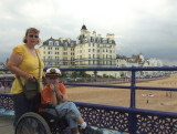 Ann and John on the Pier