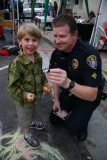 Cop Car And Kid