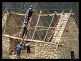 Re-thatching, Machu Picchu