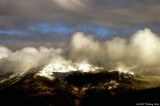 Storm in Montana Mountains