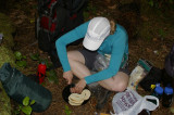Jenny preparing lunch