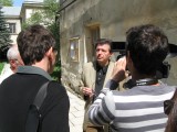 Renaud interviews one of the archive directors about foreign Jews visiting to do family research