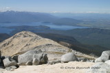 Granite features to Lake Manapouri and Kepler Mountains
