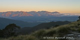Sunset light on Takitimu Mountains