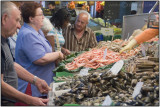 Locals at the market