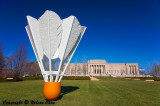 Shuttlecocks by Clares Oldenburg and Coosje van Bruggen