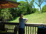 Jonah on Nanas deck