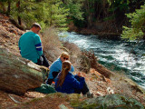 on the Metolius river