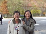 Ms. Zapanta and Liway at the UN, NYC