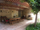 shady terrace