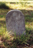 Headstone of Benjamin Modelle Green