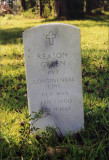 Headstone of Reason Green