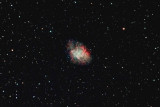 M1 supernova remnant (Crab Nebula)
