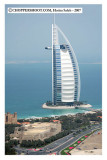 Looking at the front of Burj al Arab - Dubai Aerial Images