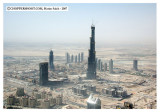 Burj Dubai in Business Bay - Dubai Aerial Photography