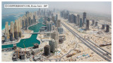 Dubai Marina panorama - Dubai Aerial Images