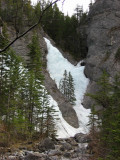 frozen waterfall