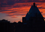 hotel vancouver silhouette